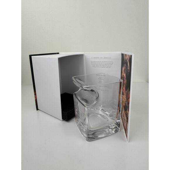CORKCICLE Cigar Glass Handcrafted Whiskey Glass with Built-in Cigar Holder NEW - Picture 7 of 7